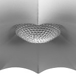 Подвесной светильник с белым фигурным абажуром и мягкими волнистыми краями Cloud Motion  варинант исполнения - 13 | Loft Concept в Нижнем Новгороде