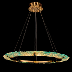 Люстра в форме кольца с цветочным декором Warm Heavenly Light варинант исполнения - 2 | Loft Concept в Нижнем Новгороде