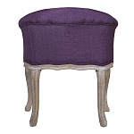 Кресло низкое в стиле прованс Louis French Armchair purple flax варинант исполнения - 3 | Loft Concept в Нижнем Новгороде