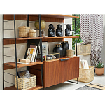 Стеллаж из орехового дерева Olson Rack варинант исполнения - 5 | Loft Concept в Нижнем Новгороде