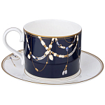 Чайный набор из фарфора с изображением лошадей на 6 персон 12 предметов Porcelain Horse Set варинант исполнения - 2 | Loft Concept в Нижнем Новгороде