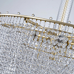 Люстра многоярусная с каскадами кристаллов Crystal Rains варинант исполнения - 8 | Loft Concept в Нижнем Новгороде