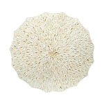 Стол кофейный с отделкой раковинами устриц Coastal Charm варинант исполнения - 3 | Loft Concept в Нижнем Новгороде