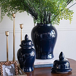 Ваза с крышкой однотонная Высота 48 см Chinoiserie Ceramics варинант исполнения - 5 | Loft Concept в Нижнем Новгороде