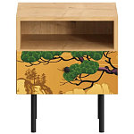 Прикроватная тумба с изображением на ящике Elise Nightstand варинант исполнения - 5 | Loft Concept в Нижнем Новгороде