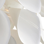 Люстра белая каплевидной формы из цветков лилии White Natural Lines варинант исполнения - 3 | Loft Concept в Нижнем Новгороде