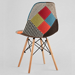 Стул с обивкой в технике пэчворк DSW варинант исполнения - 5 | Loft Concept в Нижнем Новгороде