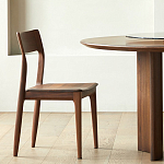 Стол обеденный круглый с двойной столешницей Walnut Wood Table варинант исполнения - 8 | Loft Concept в Нижнем Новгороде