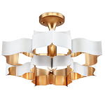 Люстра фигурная в сочетании белого и золотого цвета Shapes Inspired by Nature варинант исполнения - 2 | Loft Concept в Нижнем Новгороде