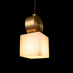 Подвесной светильник светодиодный с квадратным плафоном Stone Helios варинант исполнения - 2 | Loft Concept в Нижнем Новгороде