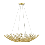 Люстра в форме золотой чаши из кораллов Coral Decor варинант исполнения - 2 | Loft Concept в Нижнем Новгороде