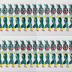 Плитка дизайнерская Фруктовый лес варинант исполнения - 1 | Loft Concept в Нижнем Новгороде