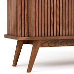 ТВ-тумба с двумя раздвижными дверцами Toinette Brown TV Stand варинант исполнения - 6 | Loft Concept в Нижнем Новгороде