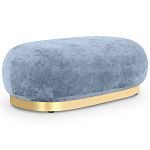 Длинный овальный пуф Ambrose Soft Oval Pouf варинант исполнения - 6 | Loft Concept в Нижнем Новгороде