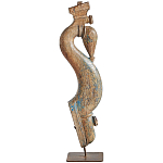 Арт-объект из антикварного тика Antique Fragment Statuette варинант исполнения - 1 | Loft Concept в Нижнем Новгороде