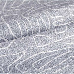 Мебельная ткань Букле серый цвет 140 см T3-9 варинант исполнения - 1 | Loft Concept в Нижнем Новгороде