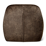 Барный стул со спинкой и подлокотниками на 4-х деревянных ножках Douglas Rhombus Коричневый Велюр варинант исполнения - 4 | Loft Concept в Нижнем Новгороде