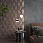 Гипсовая 3D панель с принтографией PM-30 варинант исполнения - 6 | Loft Concept в Нижнем Новгороде