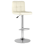 Барный стул с сиденьем молочного цвета Honory варинант исполнения - 1 | Loft Concept в Нижнем Новгороде
