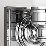 Бра для ванных комнат с матовым цилиндрическим плафоном на квадратном основании цвета хром Feiss варинант исполнения - 4 | Loft Concept в Нижнем Новгороде