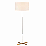 Торшер с тканевым абажуром в форме цилиндра Pinwheel Shape Base варинант исполнения - 1 | Loft Concept в Нижнем Новгороде