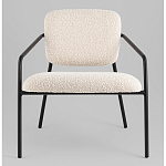 Кресло лаунж Rooney букле белый варинант исполнения - 2 | Loft Concept в Нижнем Новгороде