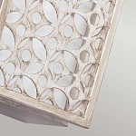 Бра прямоугольное в серебрянном цвете с ажурной решеткой Feiss варинант исполнения - 5 | Loft Concept в Нижнем Новгороде