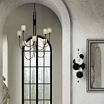 Бра светодиодное из черно-белых дисков Contrast Sample варинант исполнения - 5 | Loft Concept в Нижнем Новгороде