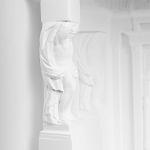 Встраиваемый в стену гипсовый светильник под покраску с колоннами и арками в античном стиле Antiquity Athena варинант исполнения - 12 | Loft Concept в Нижнем Новгороде