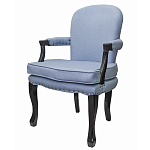 Кресло Aubrey Classical Armchair blue flax варинант исполнения - 3 | Loft Concept в Нижнем Новгороде