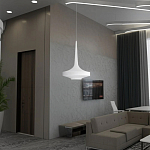 Подвесной вязаный белый светильник «Лампа Марракеша» варинант исполнения - 3 | Loft Concept в Нижнем Новгороде