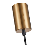 Подвесной светильник со стеклянным плафоном янтарного цвета Prestige варинант исполнения - 5 | Loft Concept в Нижнем Новгороде