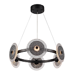 Люстра с плафонами из фактурного двойного стекла Heterochromia варинант исполнения - 1 | Loft Concept в Нижнем Новгороде