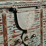 Большой Индийский сундук Бирюзовый цвет Loft-Concept  варинант исполнения - 1 | Loft Concept в Нижнем Новгороде