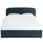 Двуспальная кровать с подъемным механизмом Mathise Bed Deep Blue варинант исполнения - 3 | Loft Concept в Нижнем Новгороде