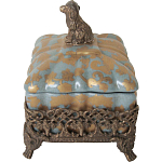 Фарфоровая шкатулка Puppy варинант исполнения - 2 | Loft Concept в Нижнем Новгороде