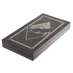Подарочные нарды из натурального камня с гравировкой Backgammon from Stone варинант исполнения - 8 | Loft Concept в Нижнем Новгороде