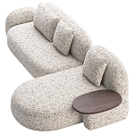 Модульный Диван Orus с кушеткой и столиком варинант исполнения - 3 | Loft Concept в Нижнем Новгороде