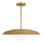 Люстра круглая из ротанга Long Lasting Chandelier варинант исполнения - 1 | Loft Concept в Нижнем Новгороде