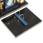 Настольный письменный набор из лазурита с декором в виде льва Golden Lion варинант исполнения - 3 | Loft Concept в Нижнем Новгороде