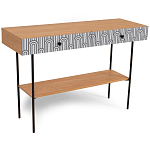 Консоль с принтом на ящиках Elise Console Table варинант исполнения - 13 | Loft Concept в Нижнем Новгороде
