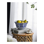 Чаша белая с синим цветочным узором Chino Dishes варинант исполнения - 2 | Loft Concept в Нижнем Новгороде