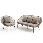 Садовое кресло Аcapulco Grey Chair варинант исполнения - 6 | Loft Concept в Нижнем Новгороде