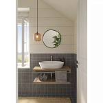 Зеркало круглое с асимметрией Light Reflection варинант исполнения - 2 | Loft Concept в Нижнем Новгороде