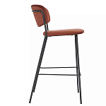 Стул барный с широкой полукруглой спинкой Chair Smooth Shapes варинант исполнения - 2 | Loft Concept в Нижнем Новгороде