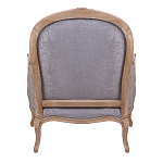 Кресло Ava Classical Armchair brown and grey velour варинант исполнения - 3 | Loft Concept в Нижнем Новгороде
