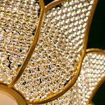 Люстра в форме тюльпана с лепестками из прозрачных стеклянных бусин Hanging Flowers варинант исполнения - 5 | Loft Concept в Нижнем Новгороде