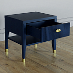 Прикроватная тумбочка с ящиком Elsa Dreams Blue варинант исполнения - 2 | Loft Concept в Нижнем Новгороде