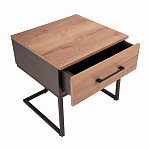 Тумба прикроватная с ящиком в стиле лофт Urban Style Space варинант исполнения - 2 | Loft Concept в Нижнем Новгороде