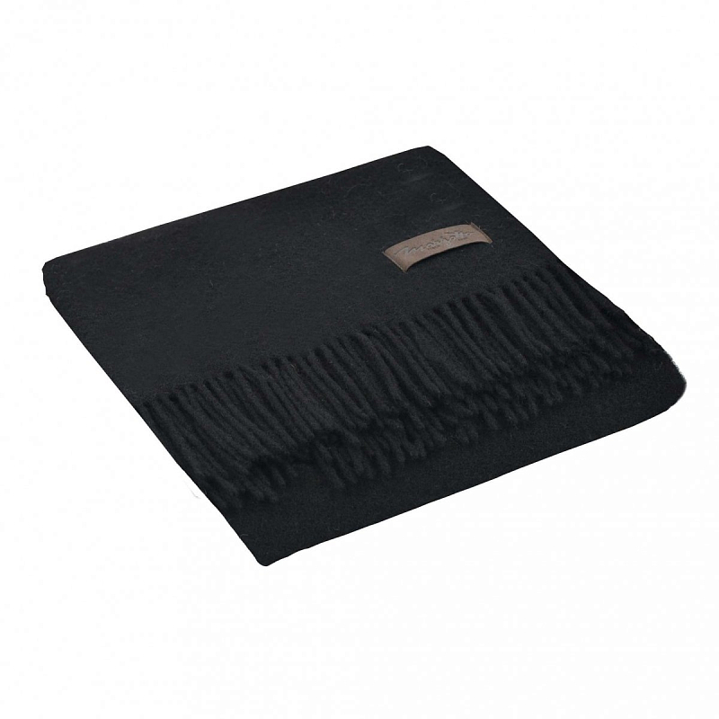 Плед DALIA 0199 Marzotto Черный в Нижнем Новгороде | Loft Concept 